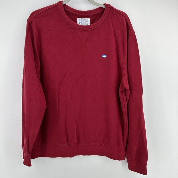 Southern Tide Other - Southern Tide Red Sweatshirt Pullover Men's Size MEDIUM